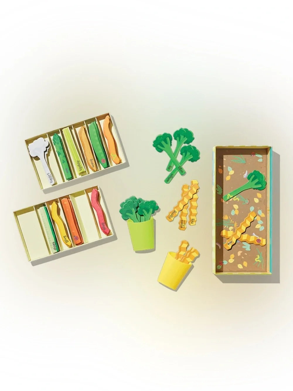 LOVEVERY Sticky Word Snack Sticks from Reading Skill Set Part Two
